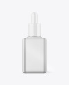 Metallic Square Dropper Bottle Mockup