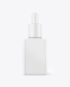 Glossy Square Dropper Bottle Mockup