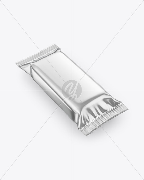 Metallic Snack Bar Mockup