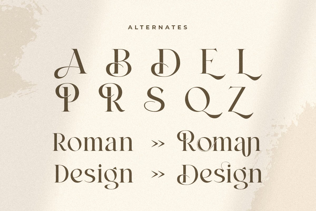 Monica - Modern Elegant Serif Font Monica - Modern Elegant Serif Font