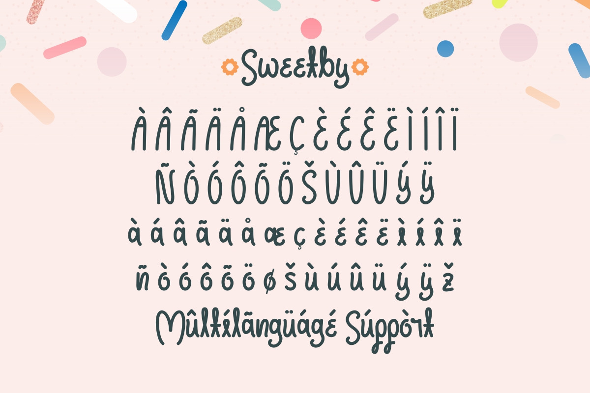 Sweetby Font Sweetby Font