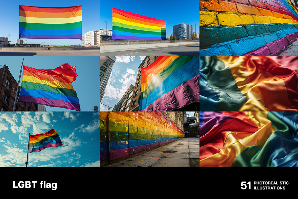 LGBT flags