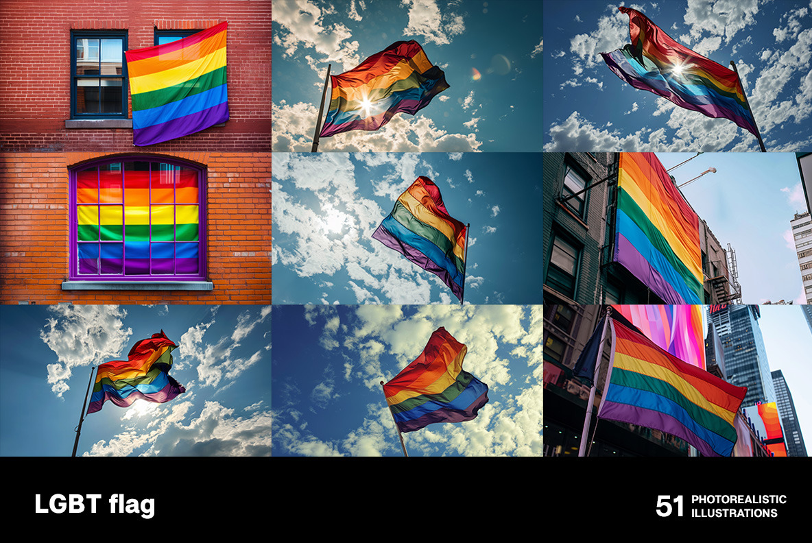 LGBT flags