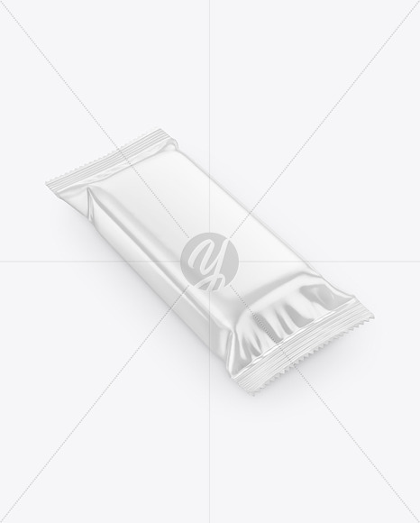 Glossy Snack Bar Mockup