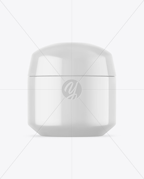 Glossy Cosmetic Jar Mockup - Free Download Images High Quality PNG, JPG ...