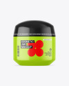 Glossy Cosmetic Jar Mockup