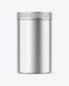 Metallic Protein Jar Mockup