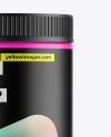 Matte Protein Jar Mockup