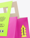 Paper Shopping Bag Mockup