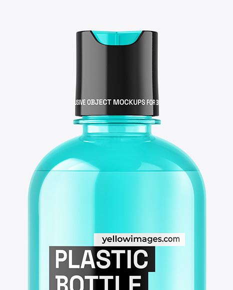 Clear Cosmetic Bottle Mockup Clear Cosmetic Bottle Mockup
