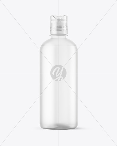 Frosted Cosmetic Bottle Mockup