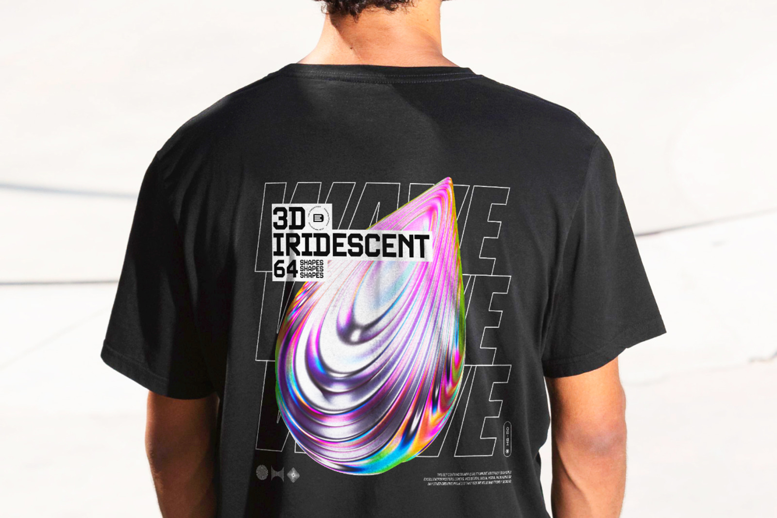3D Iridescent HD Shapes 3D Iridescent HD Shapes