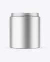 Matte Metallic Protein Jar Mockup Matte Metallic Protein Jar Mockup