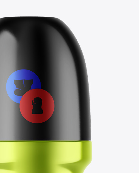 Metallic Deodorant Mockup