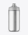 Metallic Sport Bottle Mockup