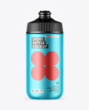 Matte Metallic Sport Bottle Mockup