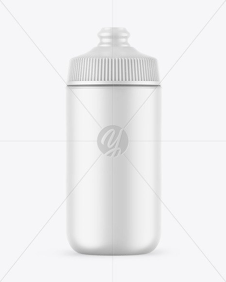 Matte Sport Bottle Mockup