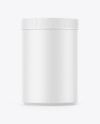 Matte Jar Mockup