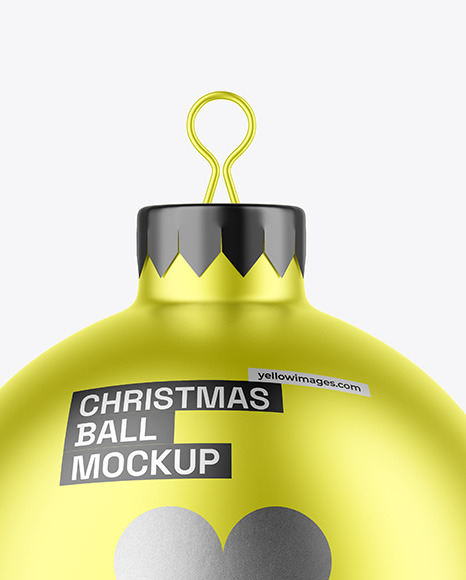 Christmas Ball Mockup