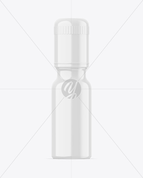 Glossy Roll-on Deodorant Bottle Mockup - Free Download Images High