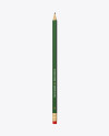 Hexagon Pencil W/ Eraser Mockup - Top View