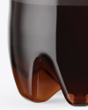 Clear PET 1,5L Bottle with Dark Drink Mockup