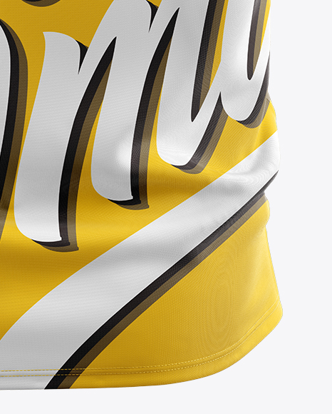 Basketball Jersey Mockup - Back View