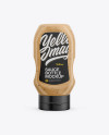 Plastic Bottle with Sauce Mockup