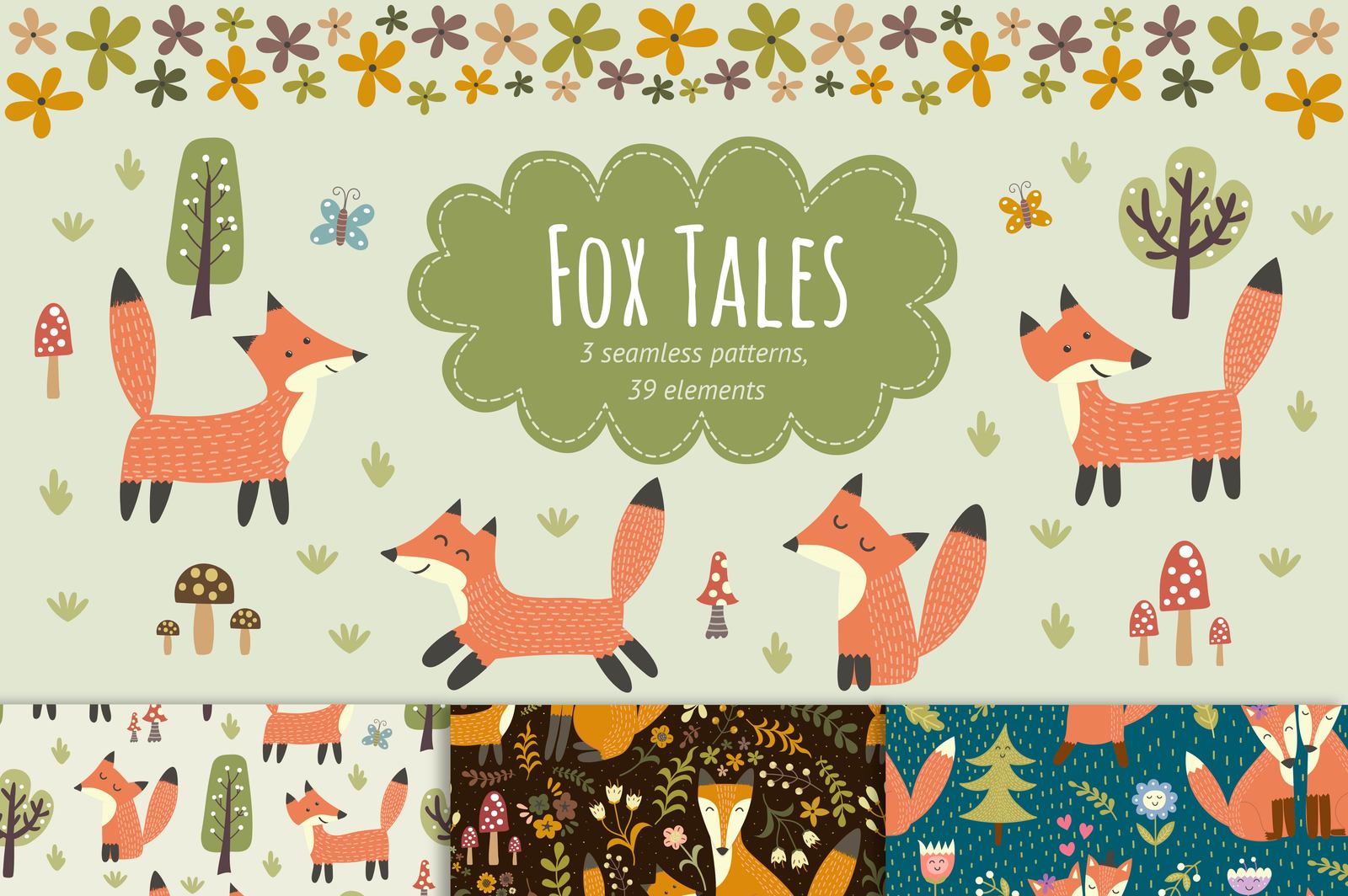 Fox Tales: patterns Fox Tales: patterns