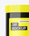 Glossy Jar Mockup