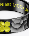 Jewelry Hammered Ring Mockup Jewelry Hammered Ring Mockup