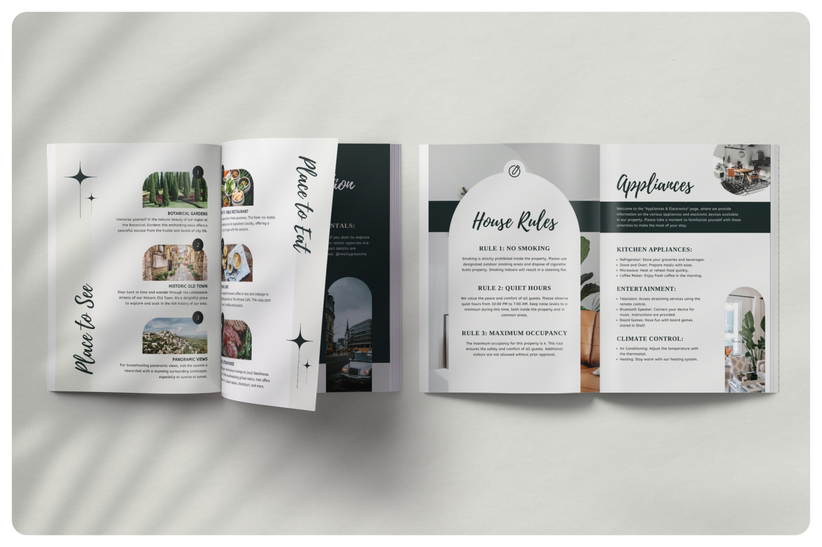 VOLAR Airbnb Welcome Book Template