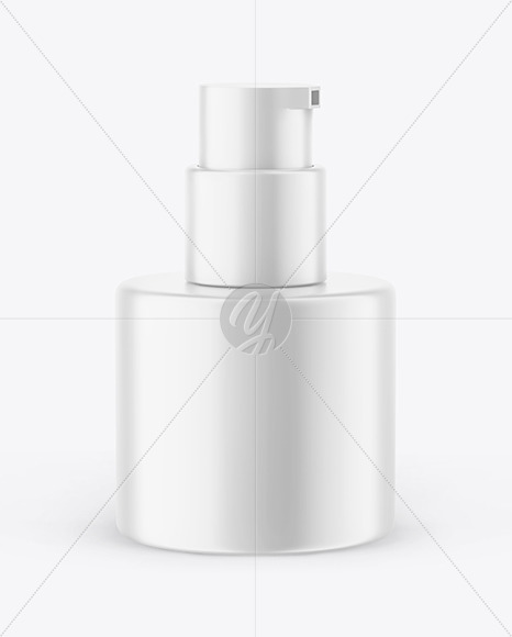 Matte Cosmetic Bottle Mockup Matte Cosmetic Bottle Mockup