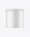 Matte Protein Jar Mockup Matte Protein Jar Mockup