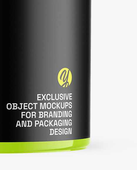 Glossy Protein Jar Mockup Glossy Protein Jar Mockup