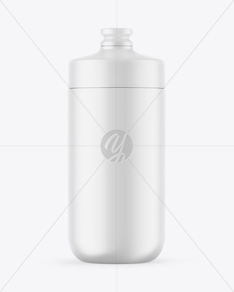 Matte Sport Bottle Mockup