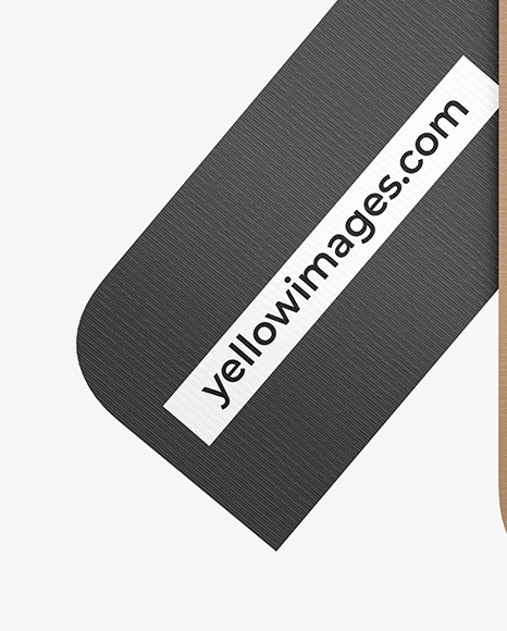 Textured Hanging Tag Mockup