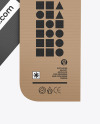 Textured Hanging Tag Mockup