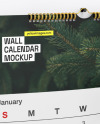 Wall Calendar Mockup