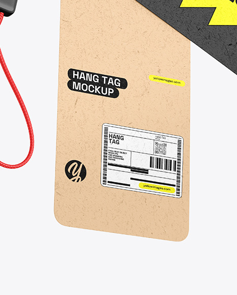 Kraft Hanging Tag Mockup