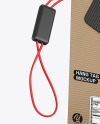 Textured Hanging Tag Mockup