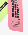 Cardboard Hanging Tag Mockup