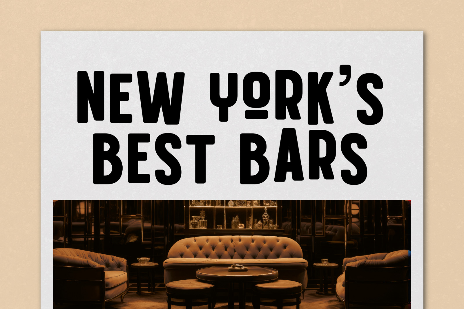 Night Lounge - Tall Sans Typeface Night Lounge - Tall Sans Typeface