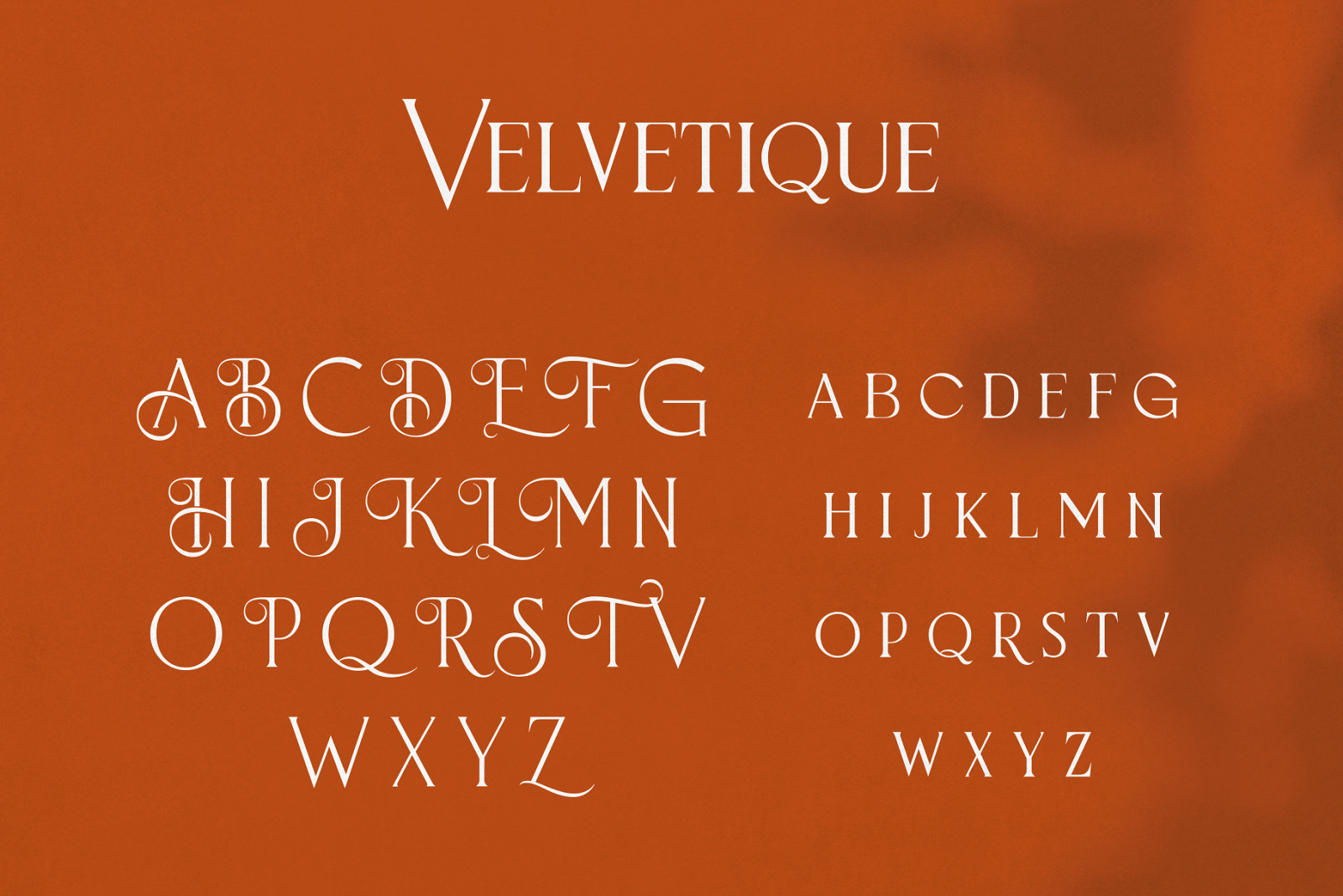 Velvetique - Luxury Typeface