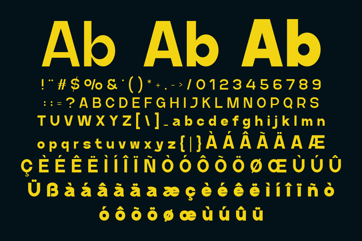 Beamon - A Modern Sans Serif Font Beamon - A Modern Sans Serif Font