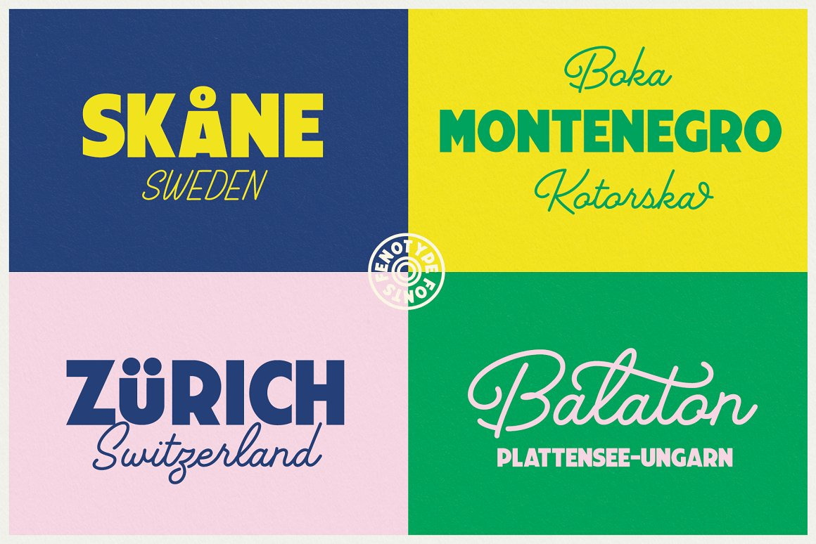 Travel Poster Font Travel Poster Font