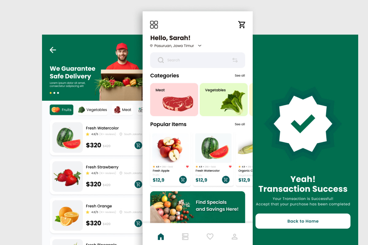 Grocery - Food Delivery Mobile App Grocery - Food Delivery Mobile App