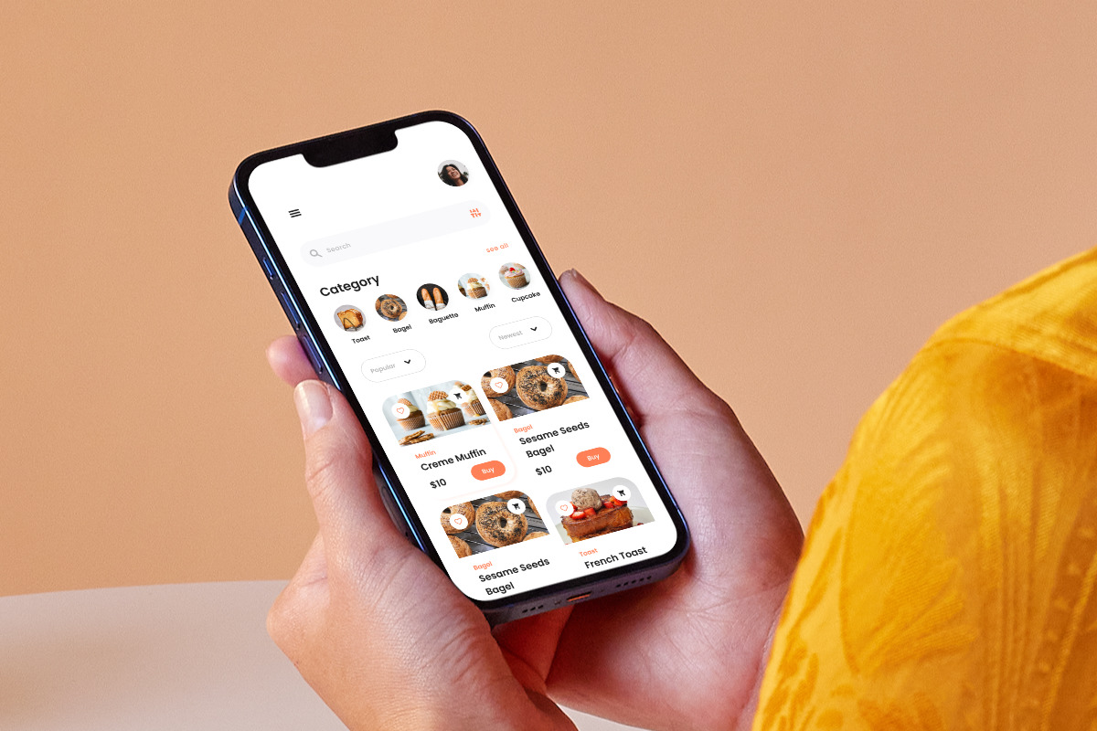 Artisan Crust - Bakery Shop Mobile App Artisan Crust - Bakery Shop Mobile App