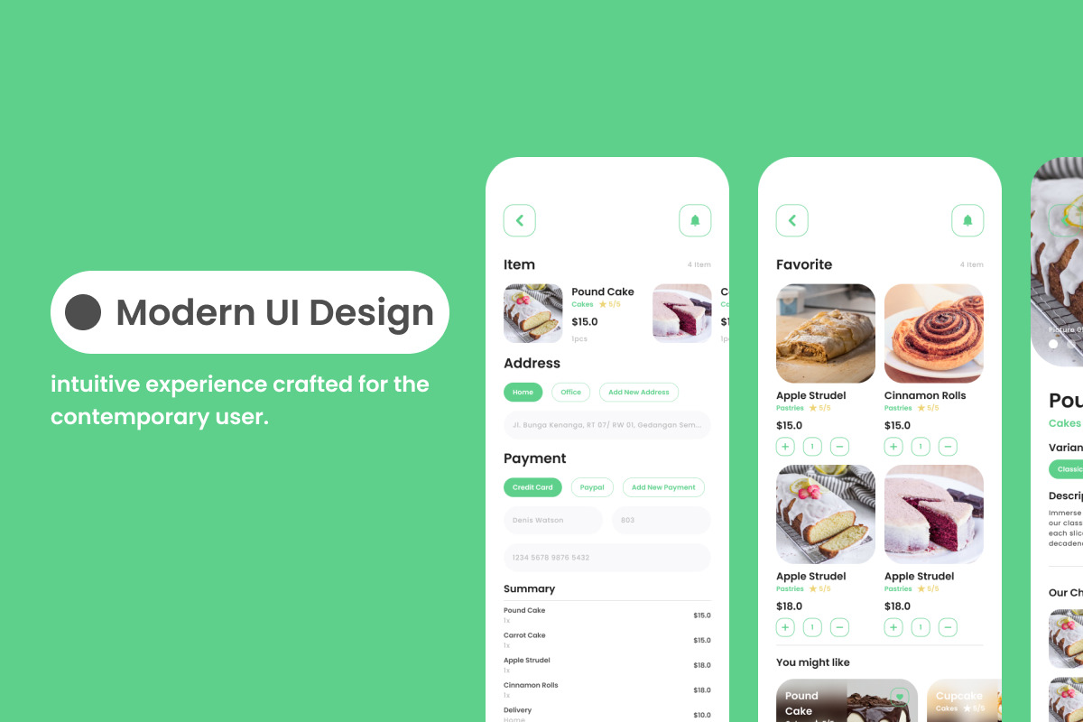 Garitta - Bakery Shop Mobile App Garitta - Bakery Shop Mobile App