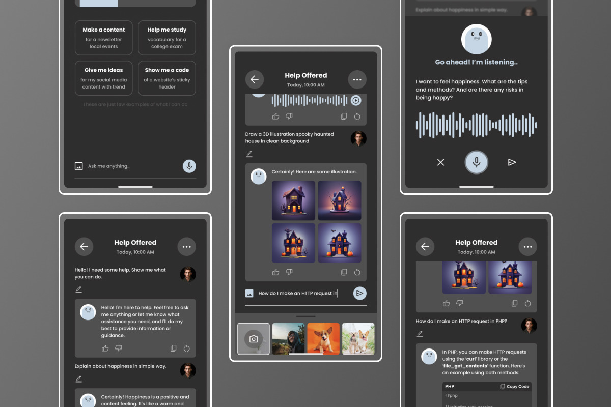 Friendz - AI Chatbot Mobile App Friendz - AI Chatbot Mobile App